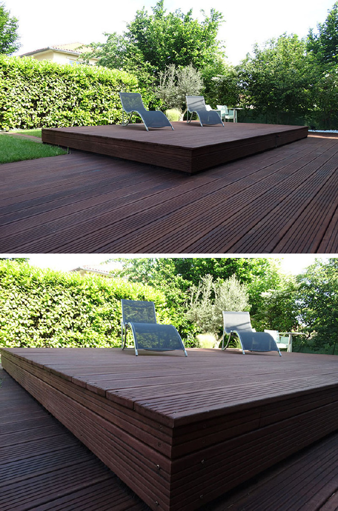 值得拥有的空间高效率利用的户外泳池