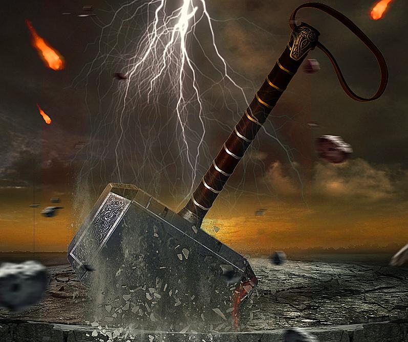 雷神之锤对战昊天锤究竟谁更强,雷神之锤世界纪录