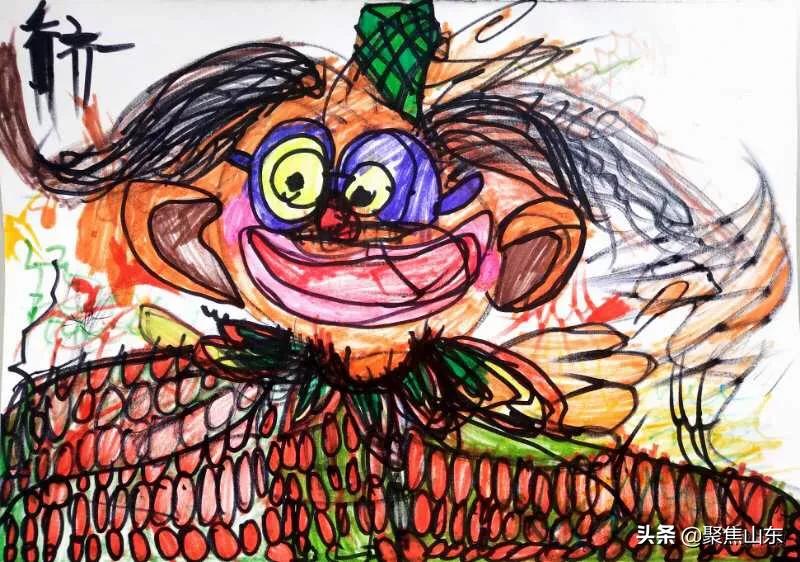 小学生绘画大赛分享简笔画,校园绘画简笔画一等奖