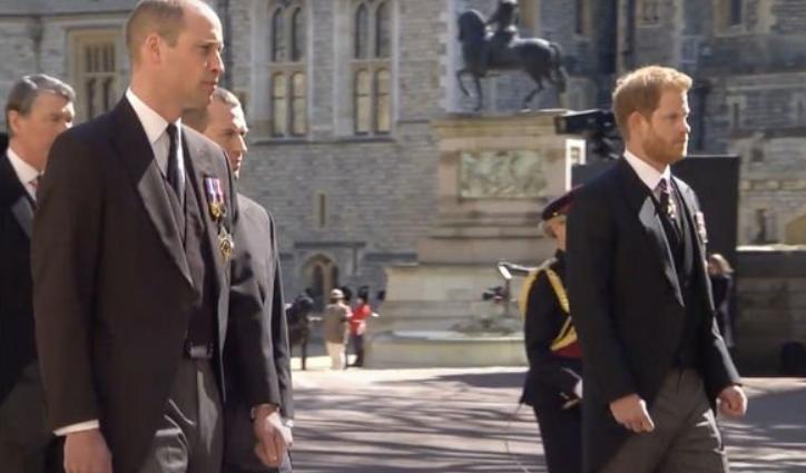 菲利普亲王葬礼哈里威廉凯特,凯特威廉哈里最新消息