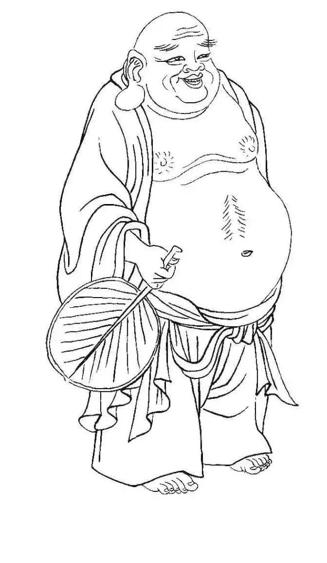 李公麟白描十八罗汉图,白描罗汉图全集