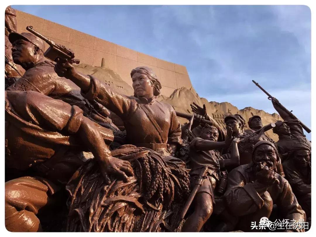 沈阳中山公园东面的老建筑,沈阳中山广场雕像哪年建设