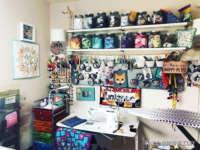 美丽的工作间，幸福的小窝窝，做手工的人都爱它