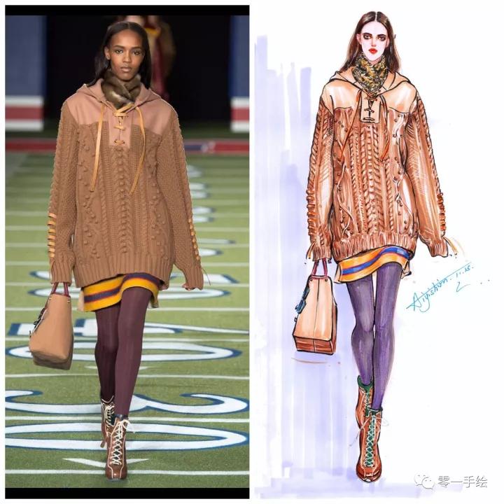 教你画衣服设计图,设计衣服手绘画简单教程整套