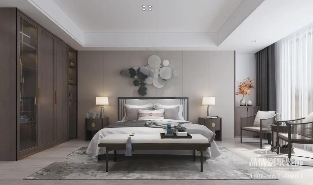 常州别墅装饰｜350㎡新中式守护内心的那一寸的宁静