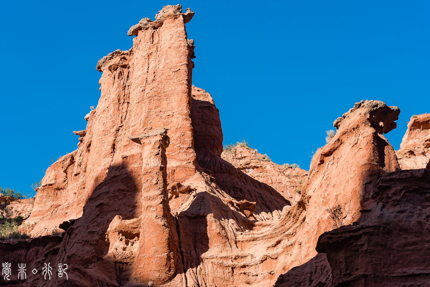温宿大峡谷和甘肃七彩丹霞,温宿县丹霞大峡谷