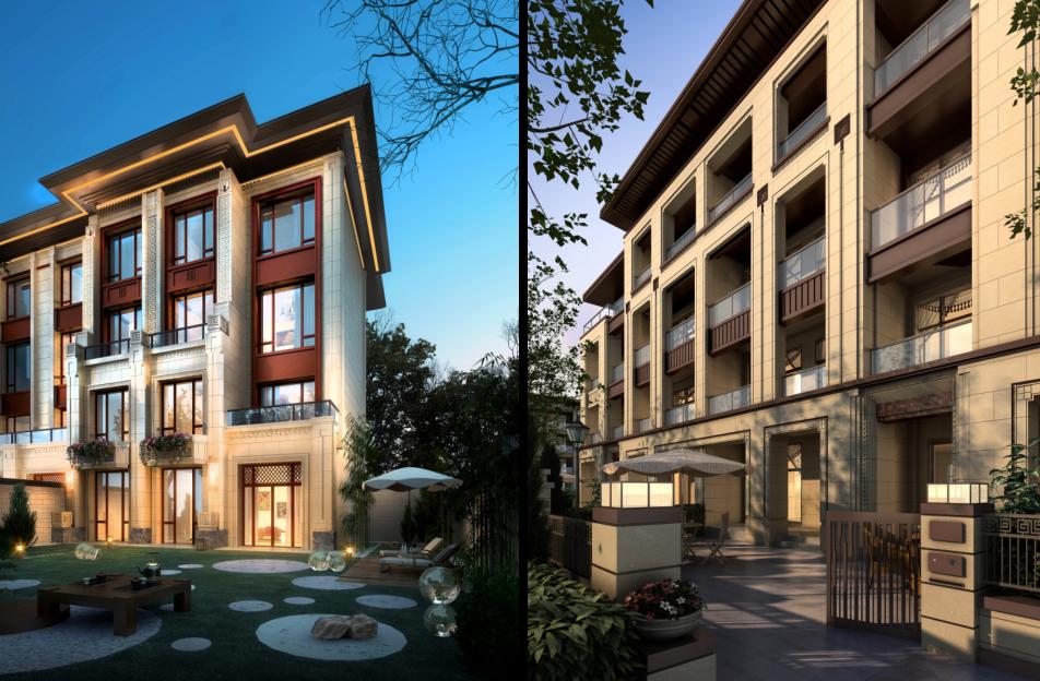 豪宅属性,规划逻辑景观高利用,地块和肌理,底TOWN户型