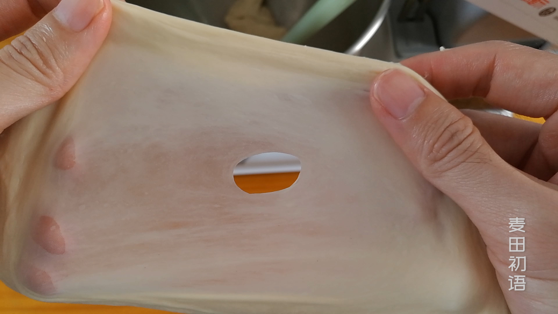 怎么去揉面才能出手套膜,用面机怎么揉面才能揉出手套膜