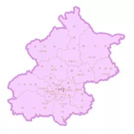 地图上北京的位置怎么看,北京城布局图高清大图