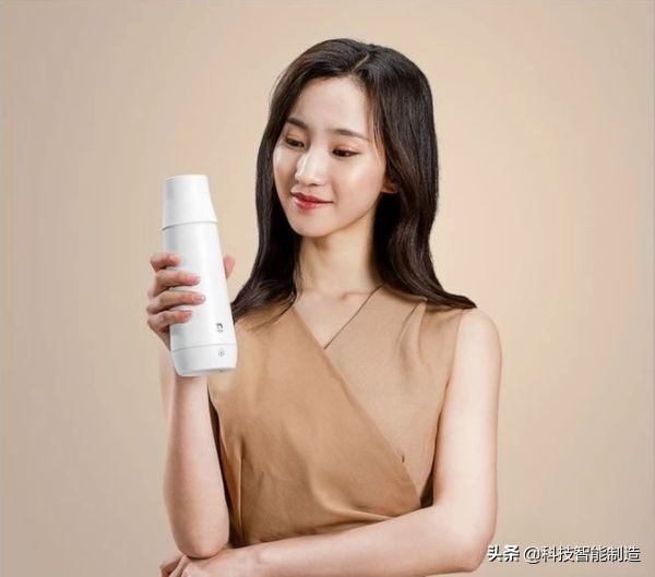 便携式烧水带保温杯旅行,防水免插电自动烧水保温杯100度