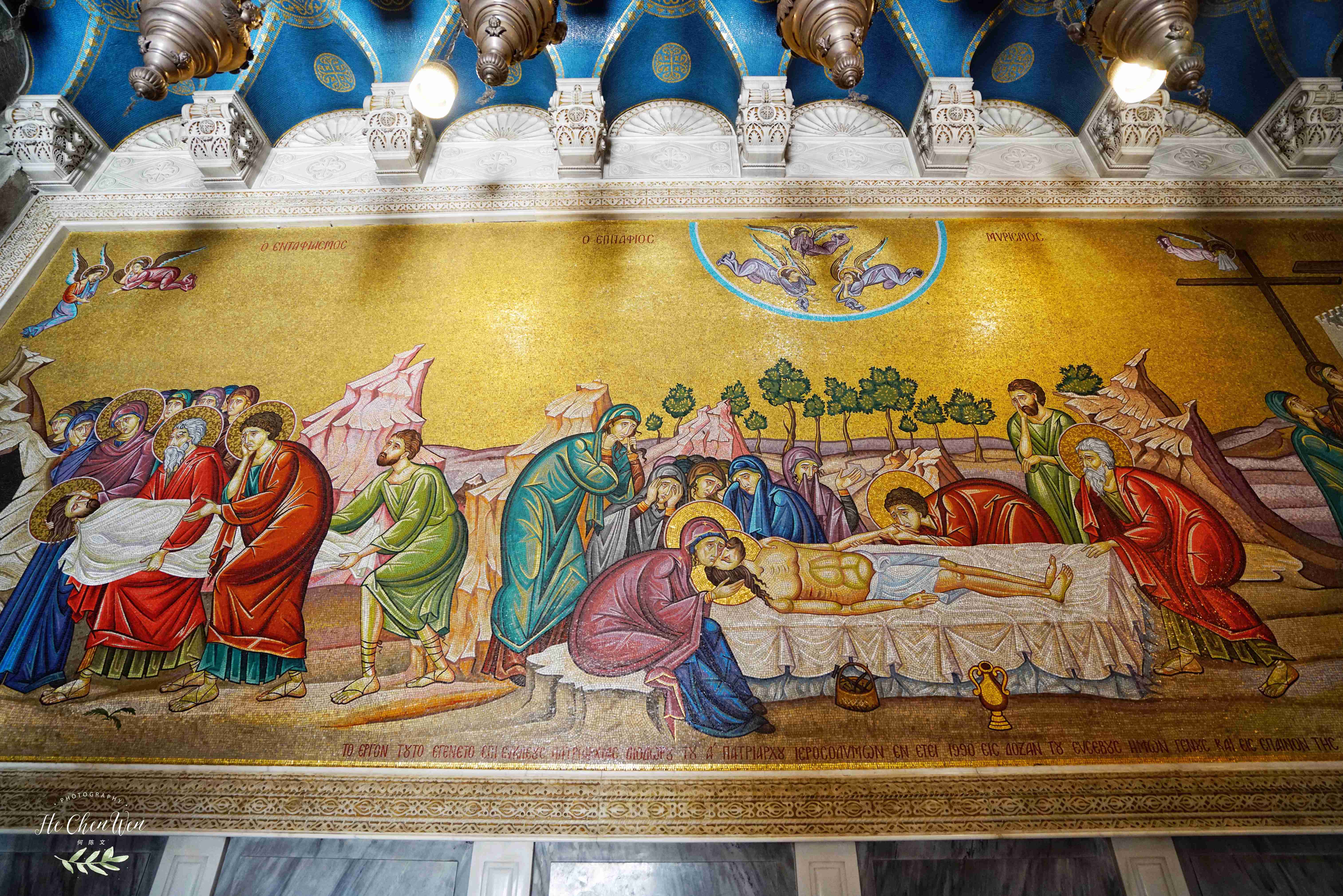 基督教圣地，耶稣在这里遇难、安葬、复活，信徒慕名而来