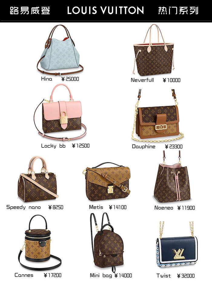 女孩必须拥有的大牌包包合集，快来选出你的最爱吧
