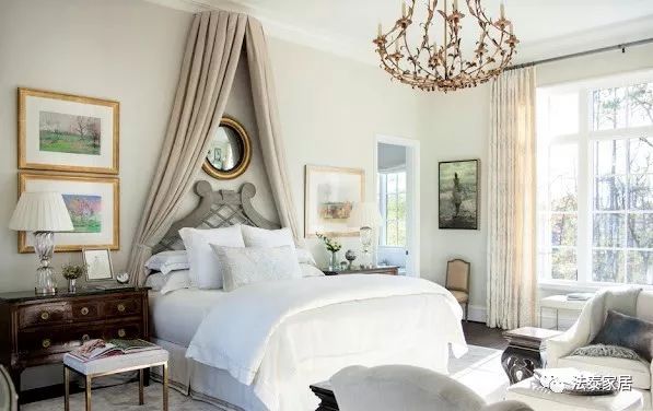 床幔一整套,床帘一体式布置