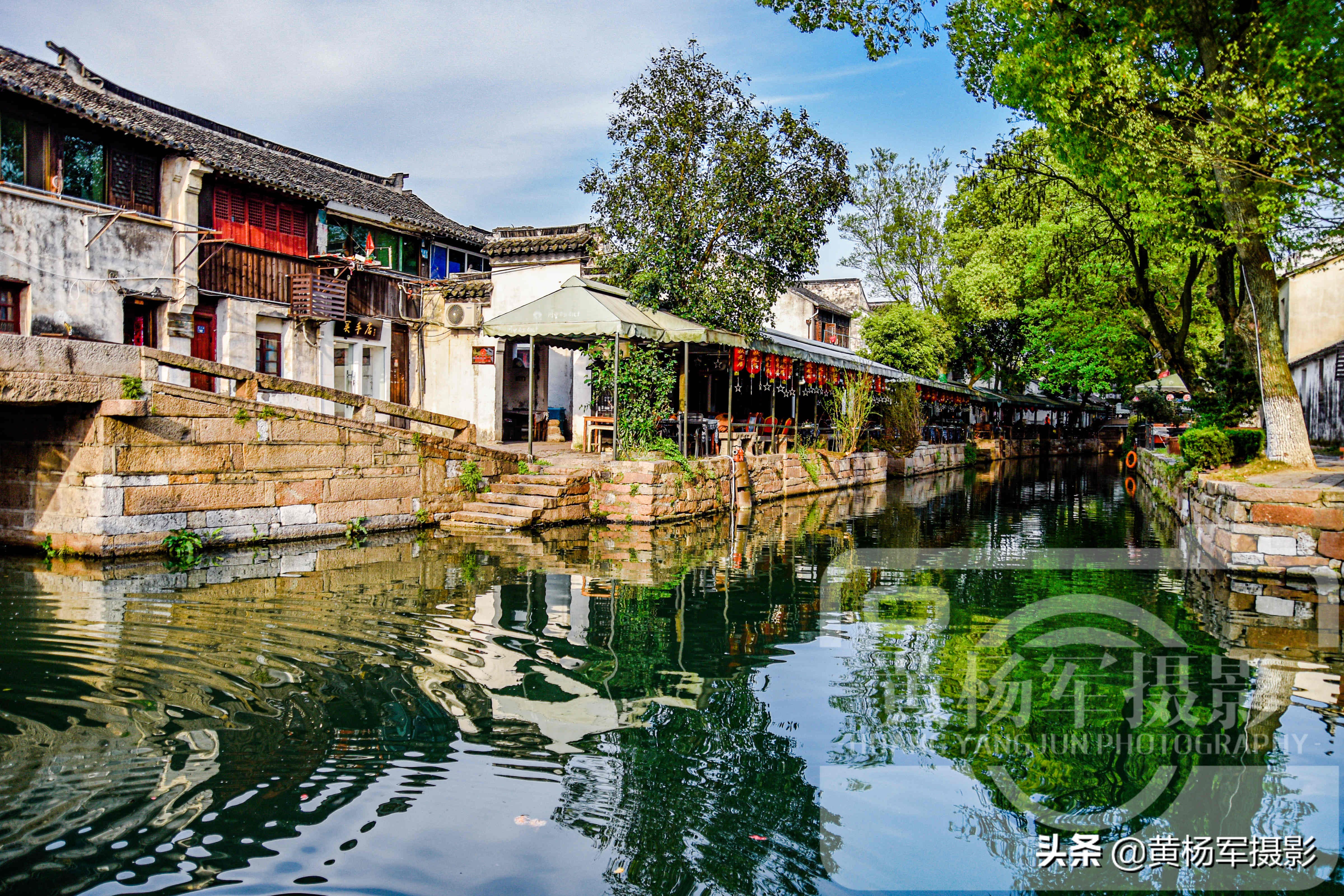 江南六大水乡古镇之一同里古镇,千年吴江同里清静古朴的水乡古镇
