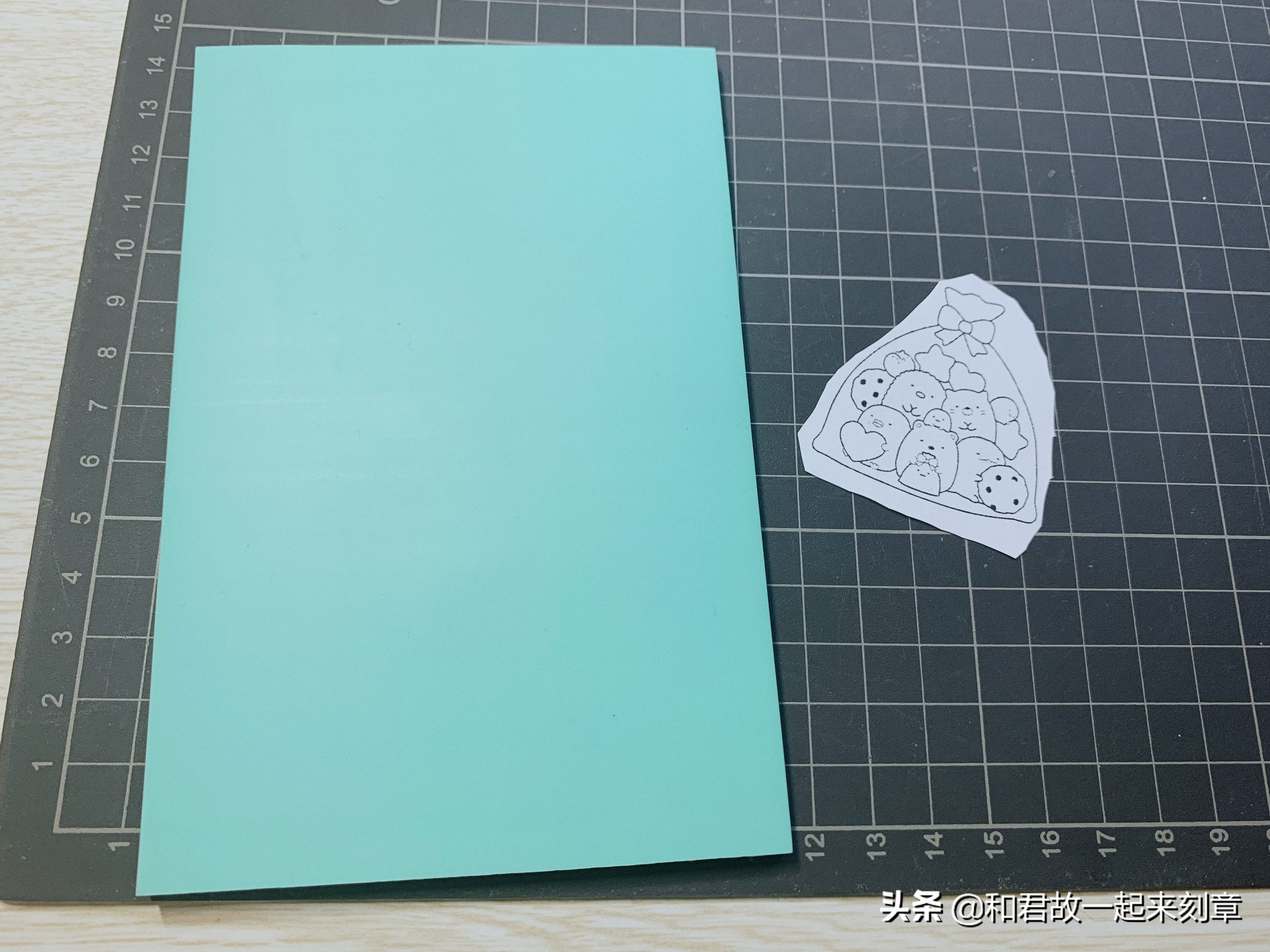 最简单的橡皮章手工,制作橡皮章教程视频