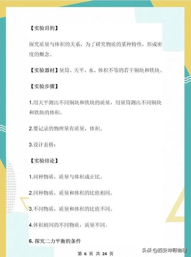 初中物理必考15个实验题,物理老师百年前经典实验