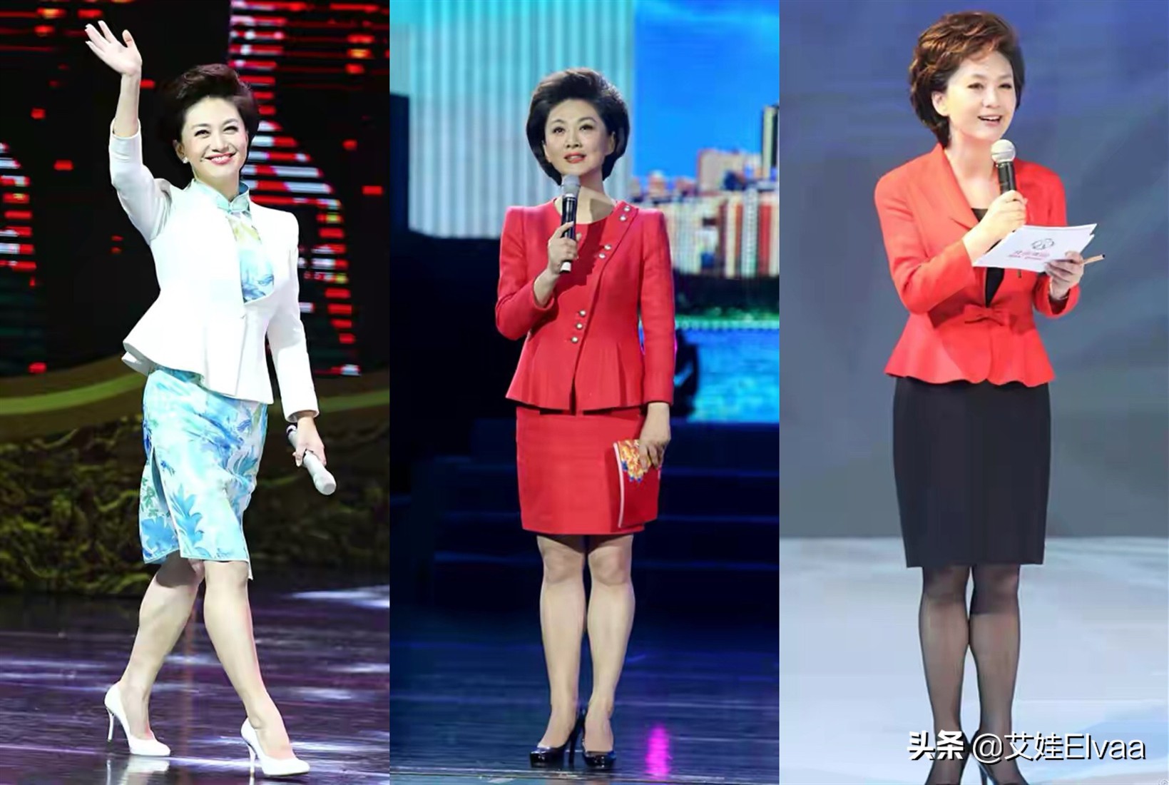 央视海霞穿旗袍,海霞旗袍