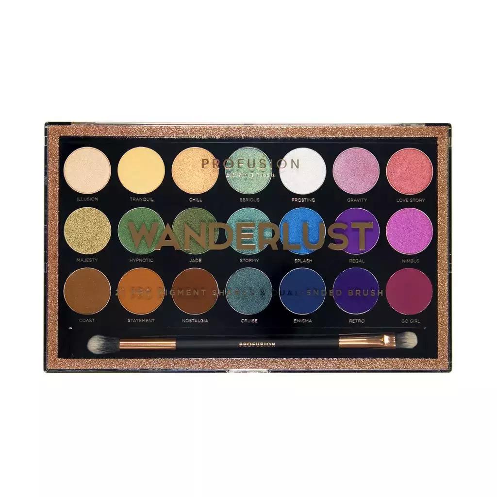 Tiny花草房｜PROFUSIONCOSMETICS节日系列眼影大盘官方试色详解