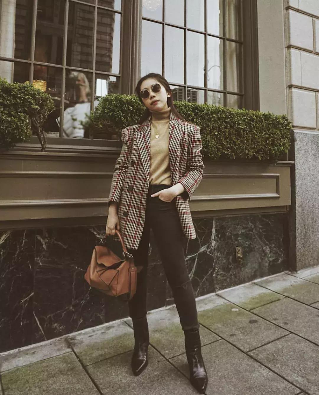 泫雅同款小方包,泫雅同款格子包