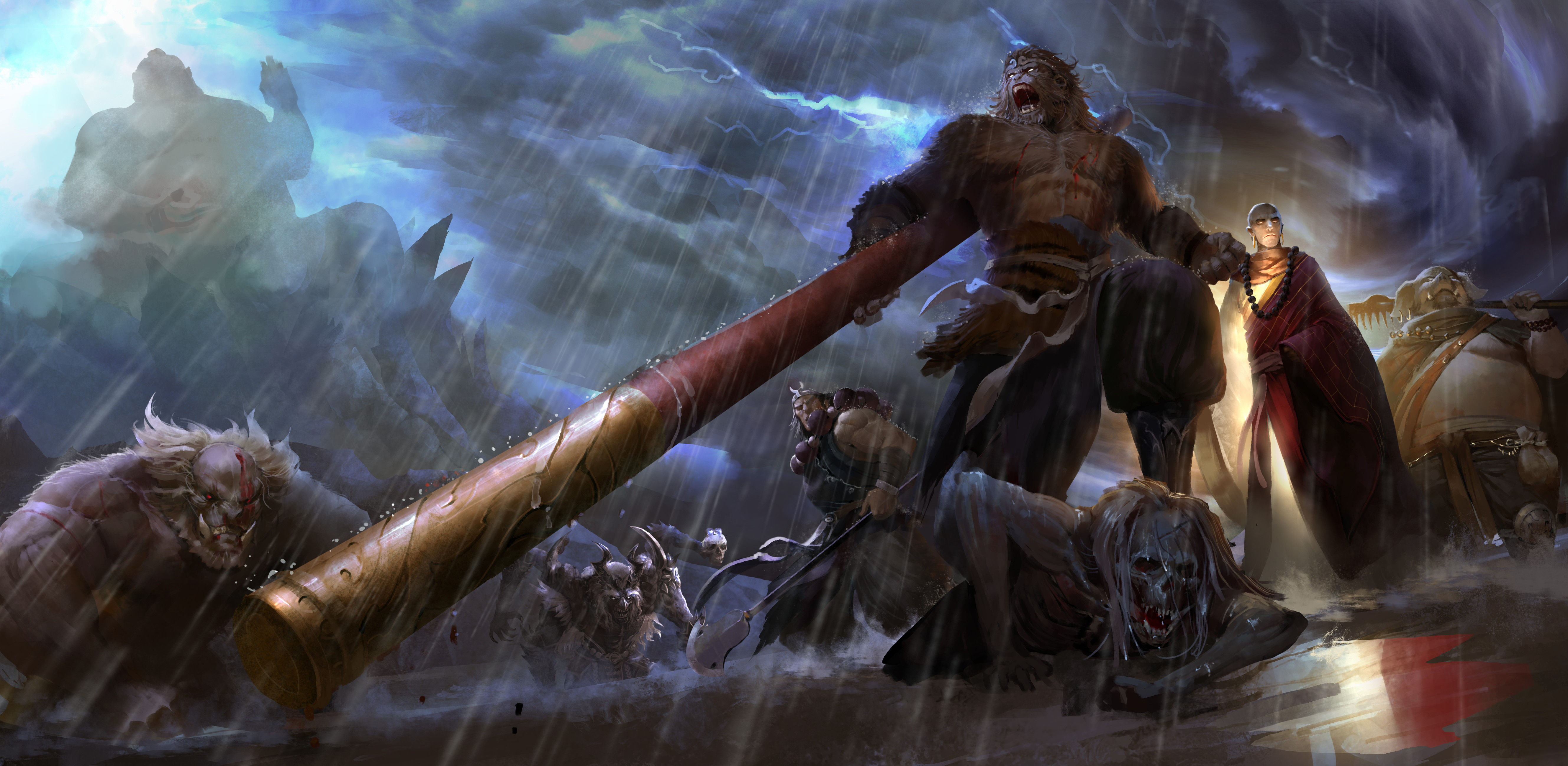 周星驰西游记插图100幅,西游记插画猪八戒