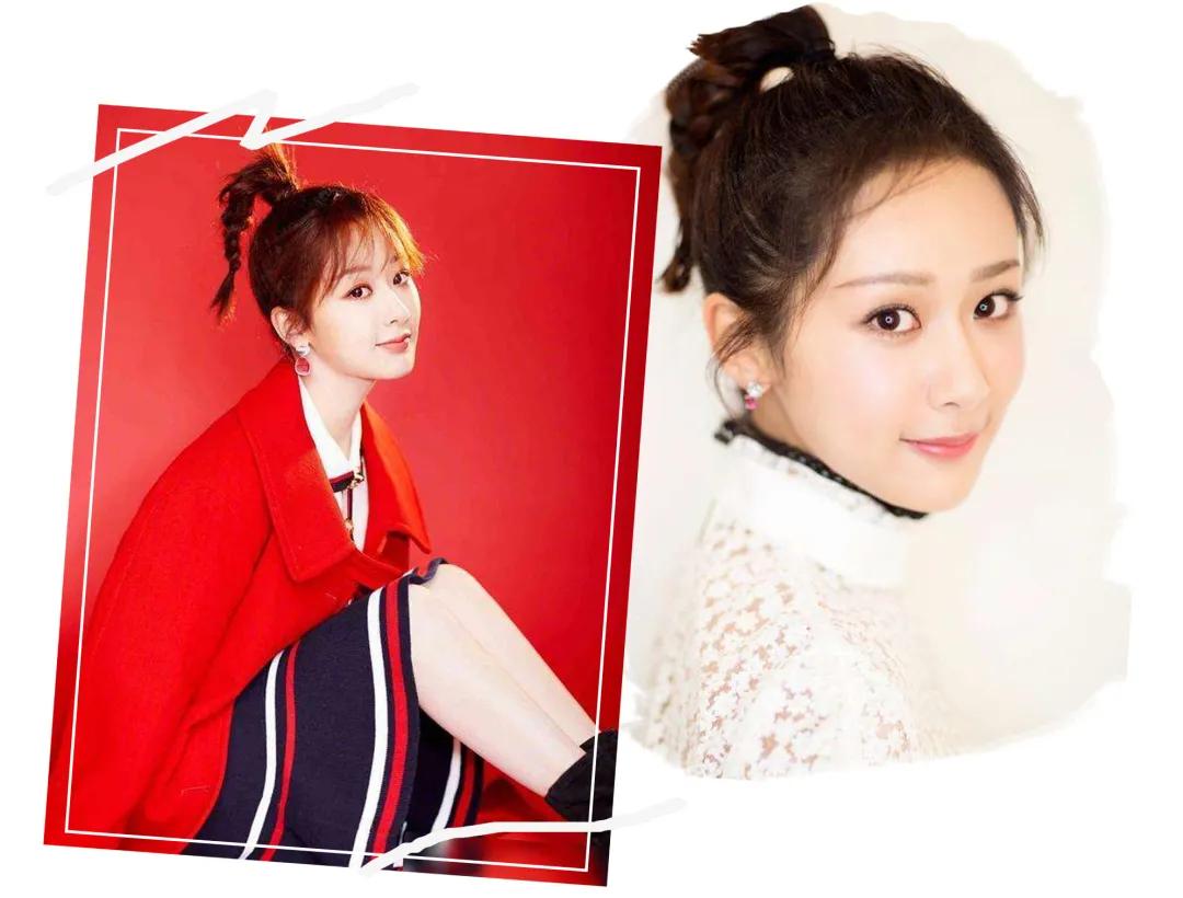 不需要头发的简单扎法,别总是扎马尾这5款编发美到极致