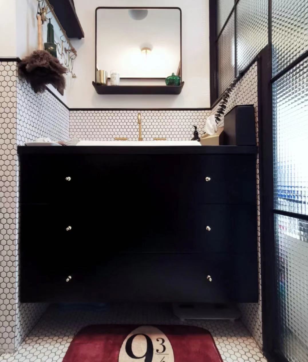 80后女大学生装修设计,女士创意卫生间