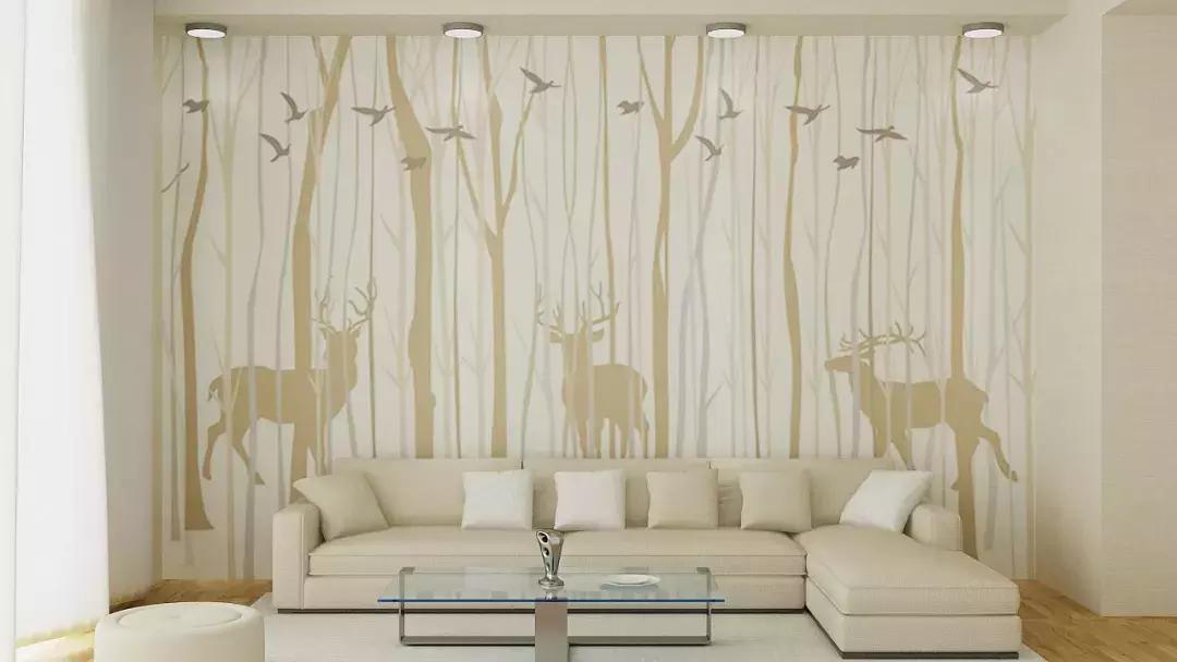 100款沙发背景墙木饰面,100种沙发背景墙效果图