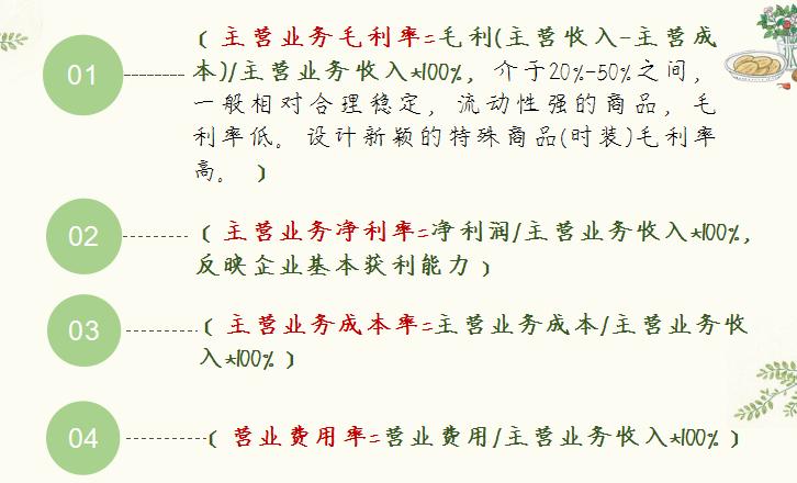 快速记忆财务分析公式汇总,教你看懂会计财务报表