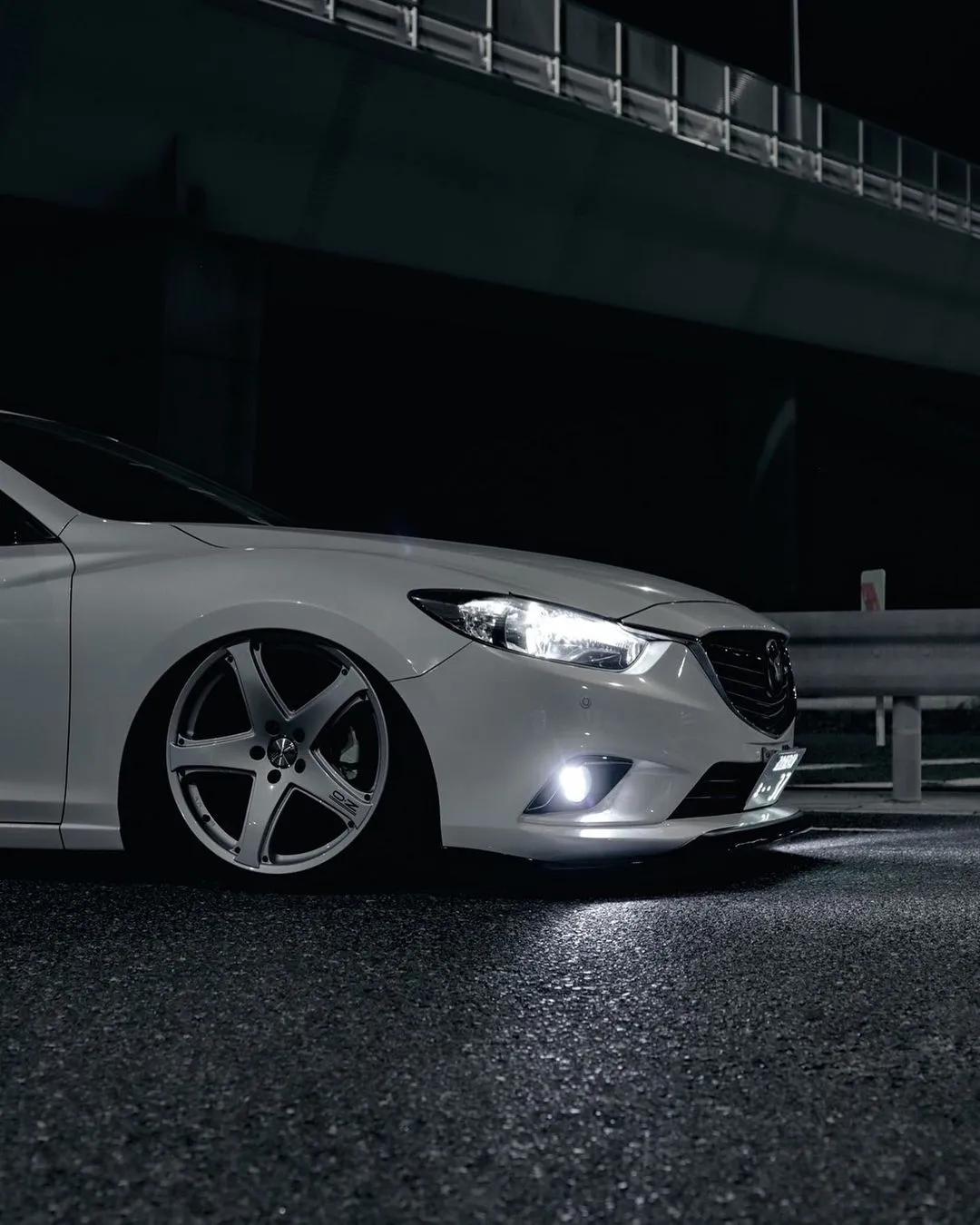 阿特兹轮毂改装案例,马自达阿特兹改装案例