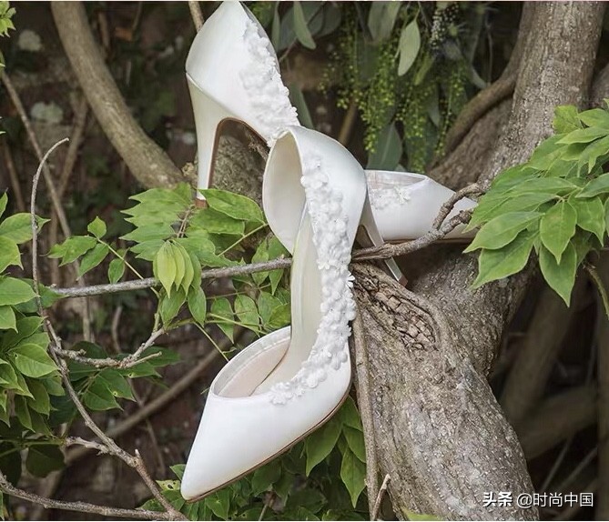 超仙水钻鞋,高级感新娘公主鞋