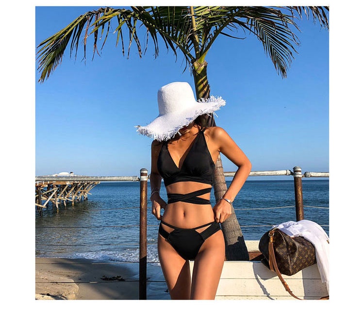 120-140斤分体微胖泳衣遮肚显瘦,泳衣女款分体保守又好看显瘦遮肉