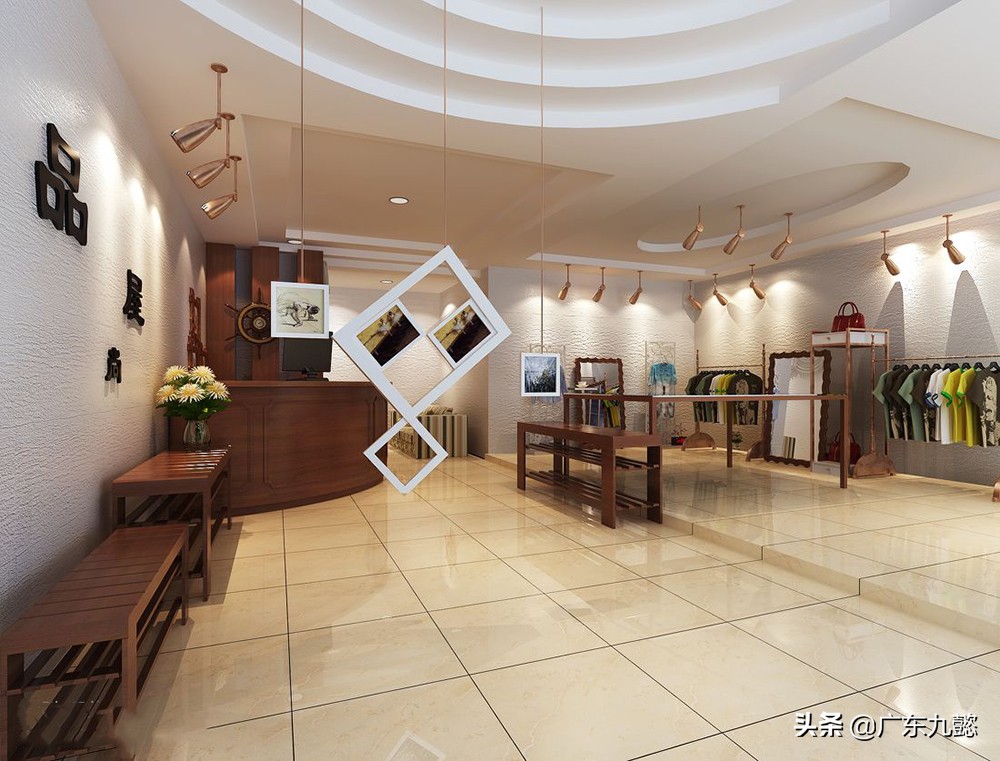 服装店装修设计思路,上档次的服装店装修设计布局