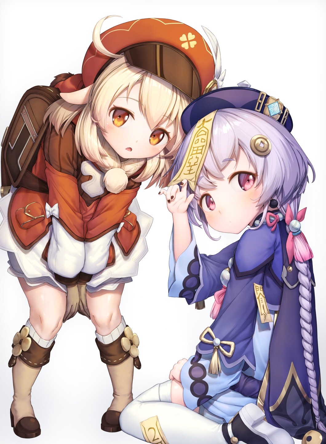 原神天字一号治疗师，呆萌七七，疗神养成计划