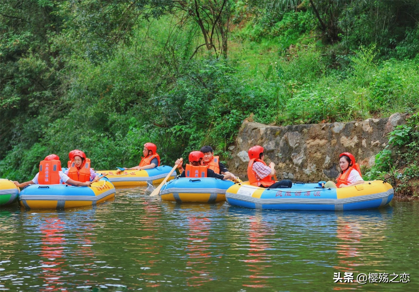 天柱山探险漂流景区,天柱最顶级漂流