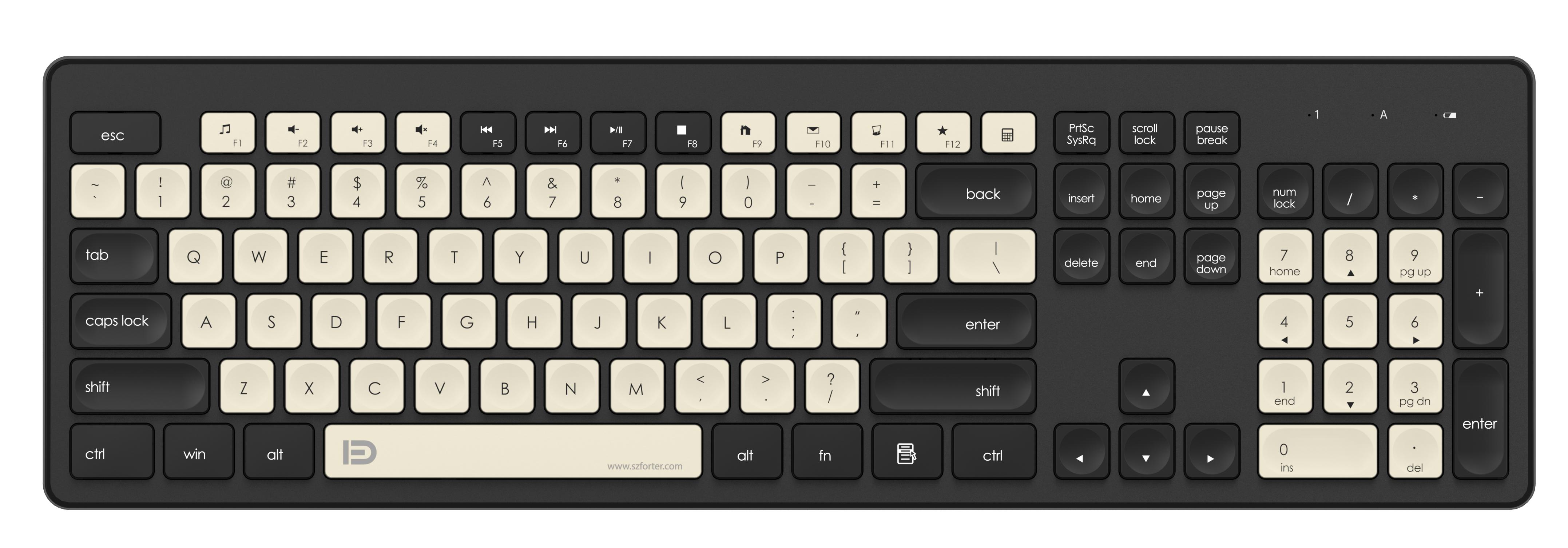 富德无线键盘怎么设置才可以连接,富德无线键盘如何开机