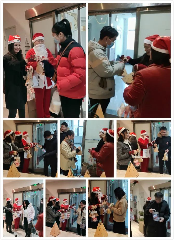 福利来袭!圣诞老人“空降”择学教育派发礼品