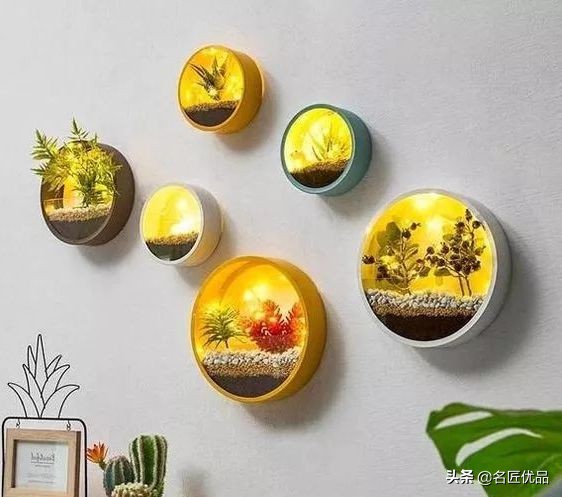 简单的创意墙饰,创意墙壁挂画设计