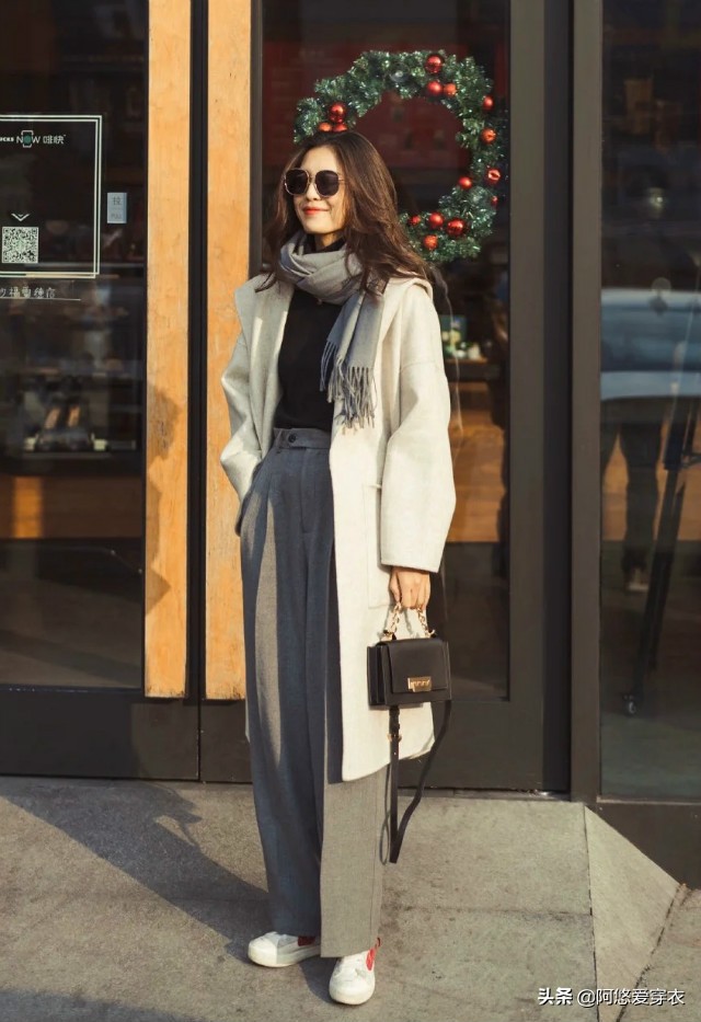 讲真，肩宽背厚的女人，不要这么穿大衣！分分钟显胖十斤（不止）