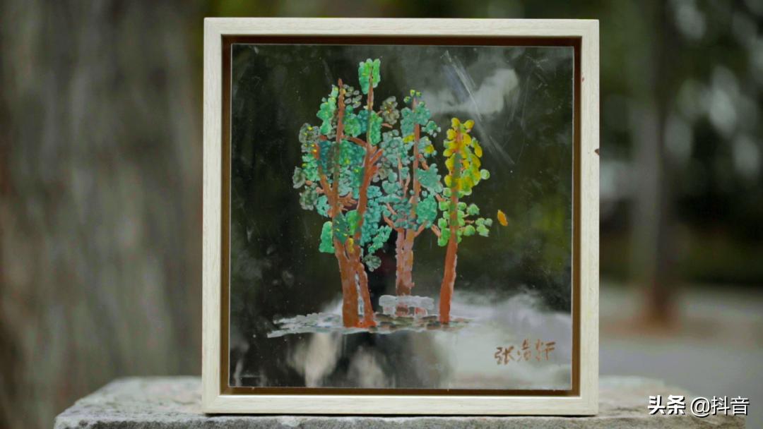 那些惊人的儿童绘画作品,山里的孩子画画