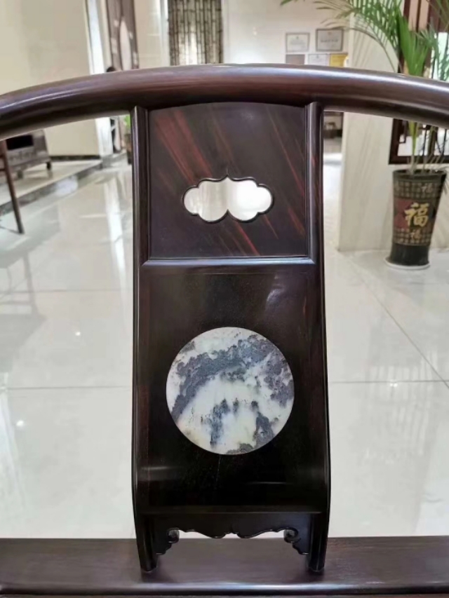 交趾黄檀一套圈椅多少钱,年年红交趾黄檀皇宫圈椅