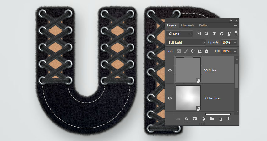 ps怎么做创意字体描边,ps鞋带花边怎么设计