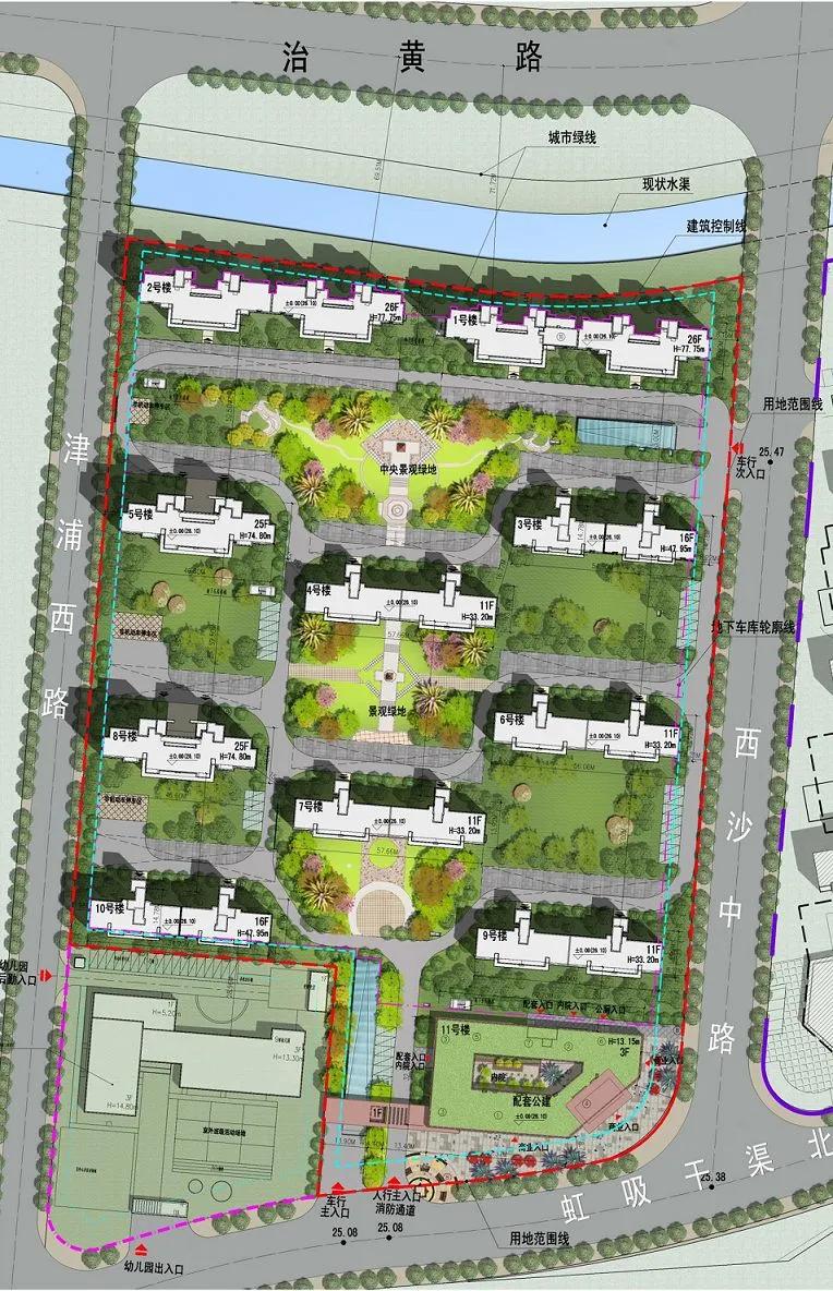 西棠观樾楼盘规划,美里湖世茂璀璨悦府和西棠观樾