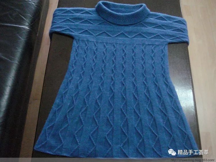 女款长毛衣的织法,圆肩衣的织法教程