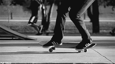 滑板ollie一般多久学会,滑板学习视频初学