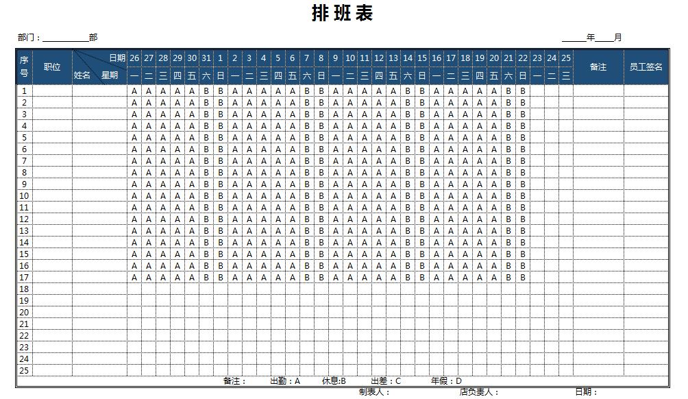人事常用excel透视表,excel表格做复杂的人事表