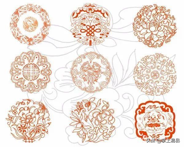 传统吉祥喜庆图案纹样,100个中国传统吉祥图案