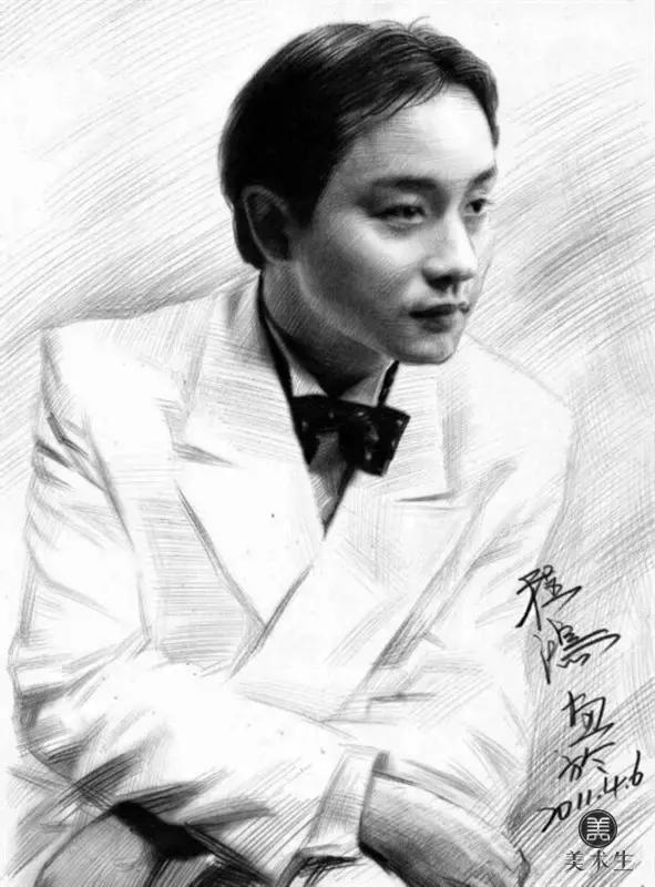 明星素描图片大全大图,画明星素描视频教程