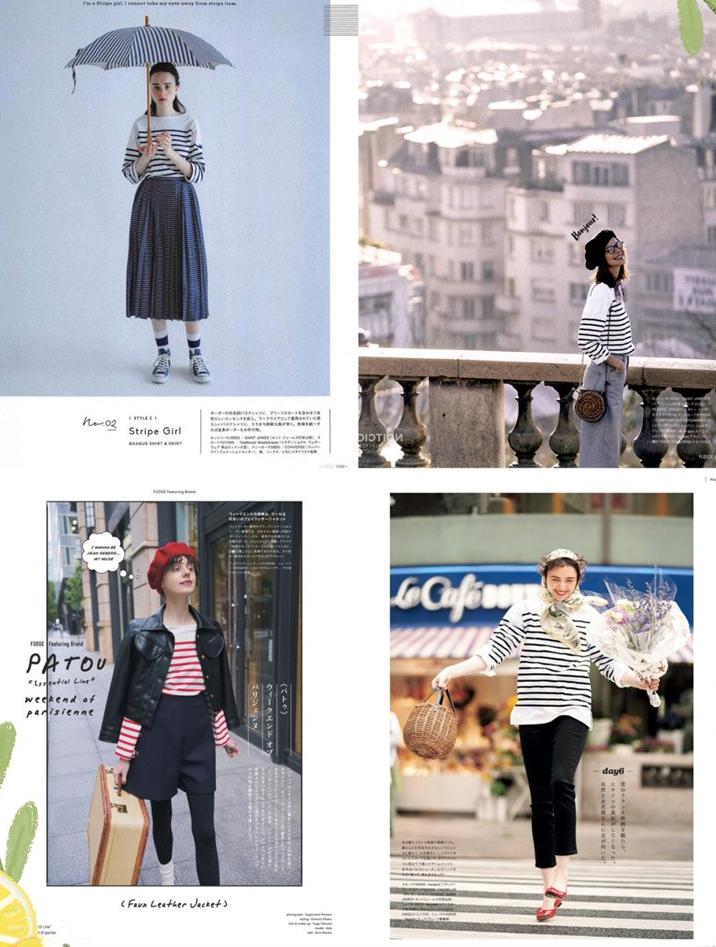 条纹衫的正确搭配,条纹衫穿宽松一点好看吗