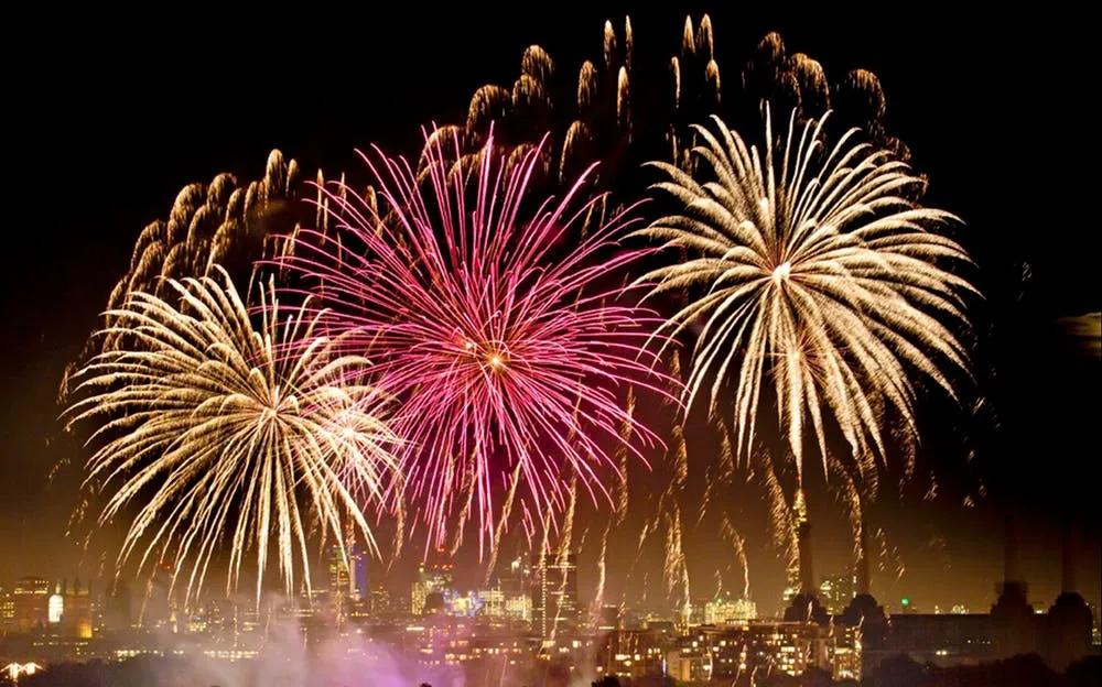 2019英国伦敦新年焰火表演,英国重大节日焰火节