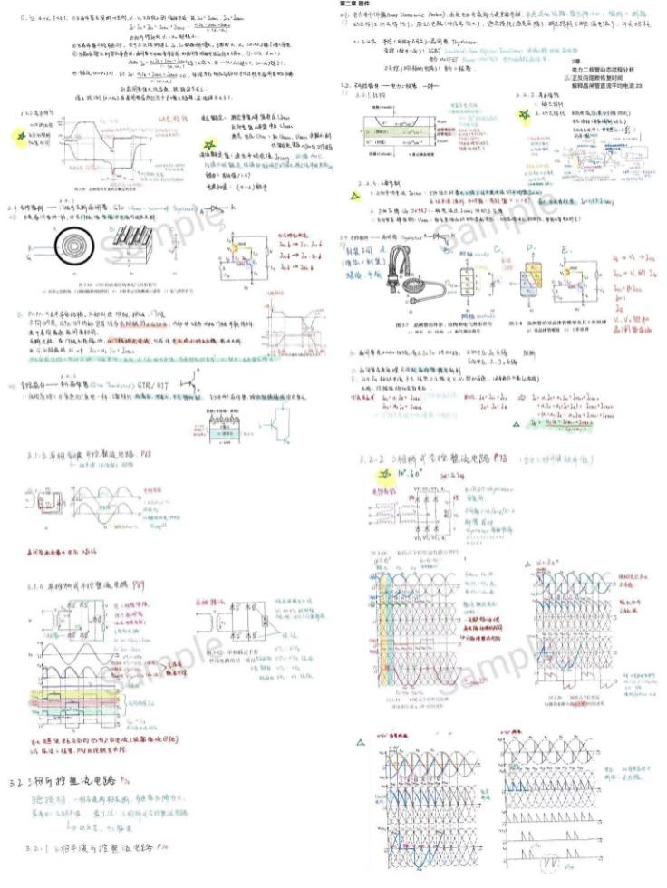学霸笔记精美堪比印刷,学霸手绘生物笔记走红